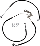 Brake Line - Rear - Non-ABS - Black 2009 - 2013