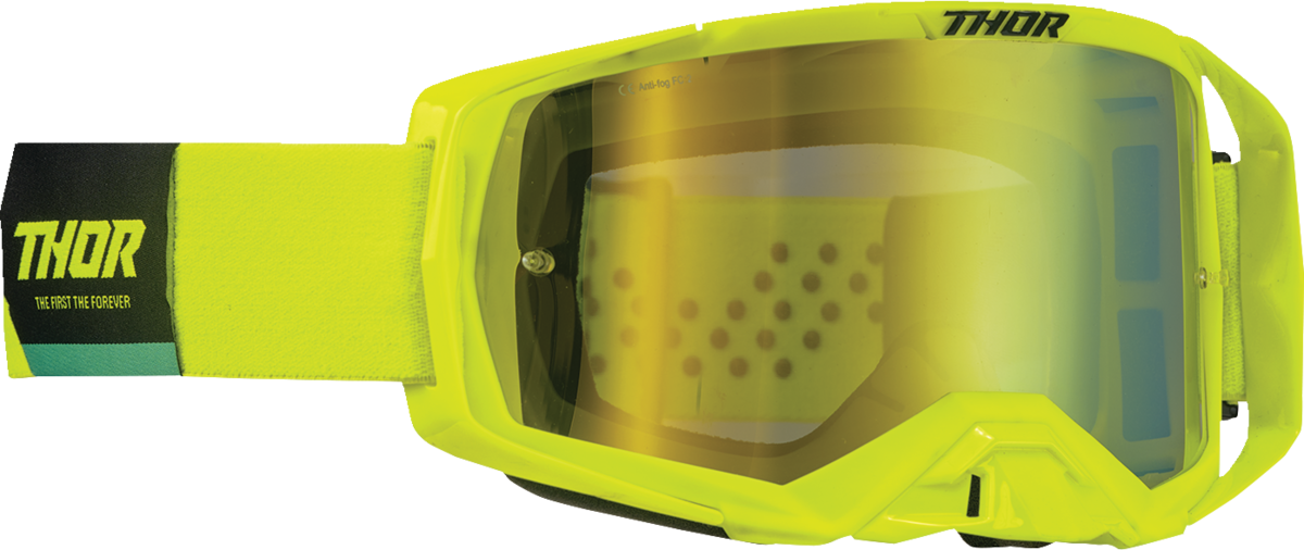 Activate Goggle - Acid/Black - Lime Mirror Lens