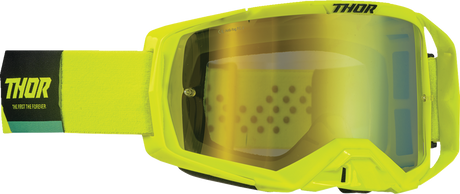 Activate Goggle - Acid/Black - Lime Mirror Lens