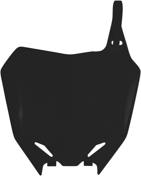 Front Number Plate - Black 2008 - 2018