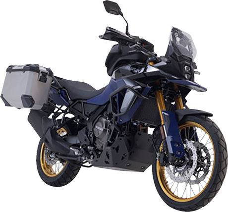 TRAX ADV Aluminum Case System - Silver - Suzuki V-Strom 800 \'23-\'24 2023 - 2024