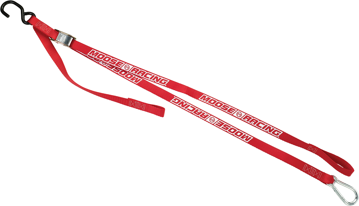 Carabiner Tie-Down - Red
