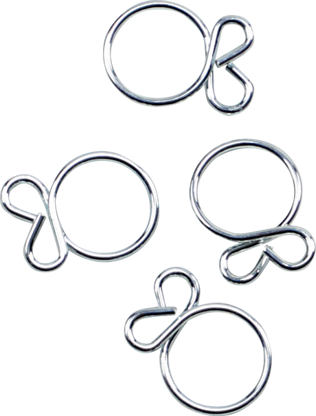 Refill Kit - Wire Clamp - Silver - 4-Pack