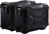 TRAX ADV Aluminum Case System - Black - BMW R 1200/1250 GS \'12-\'24 2012 - 2024