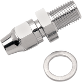 Brake Line Fitting - 3/8-24 - Straight