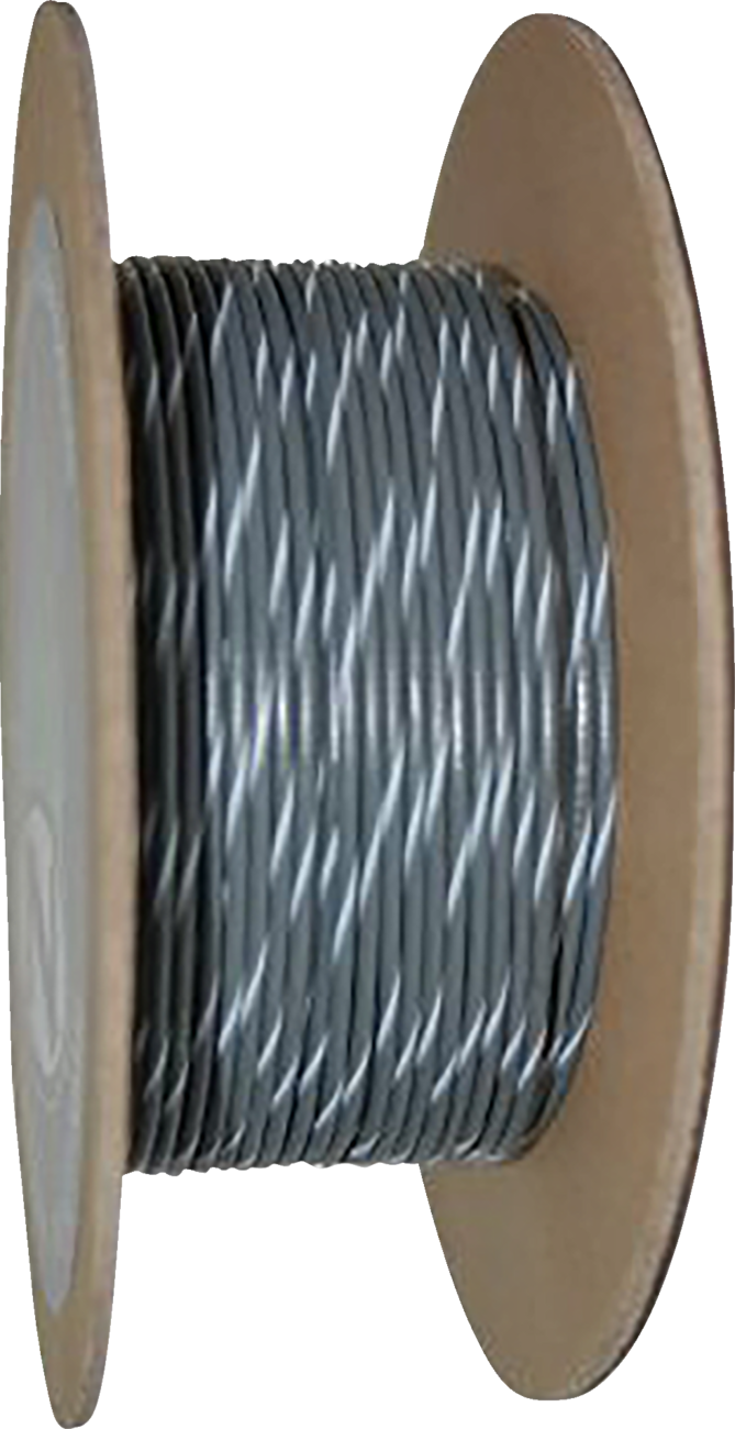 100\' Wire Spool - 20 Gauge - Gray/White