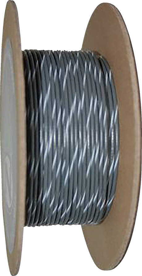 100\' Wire Spool - 20 Gauge - Gray/White