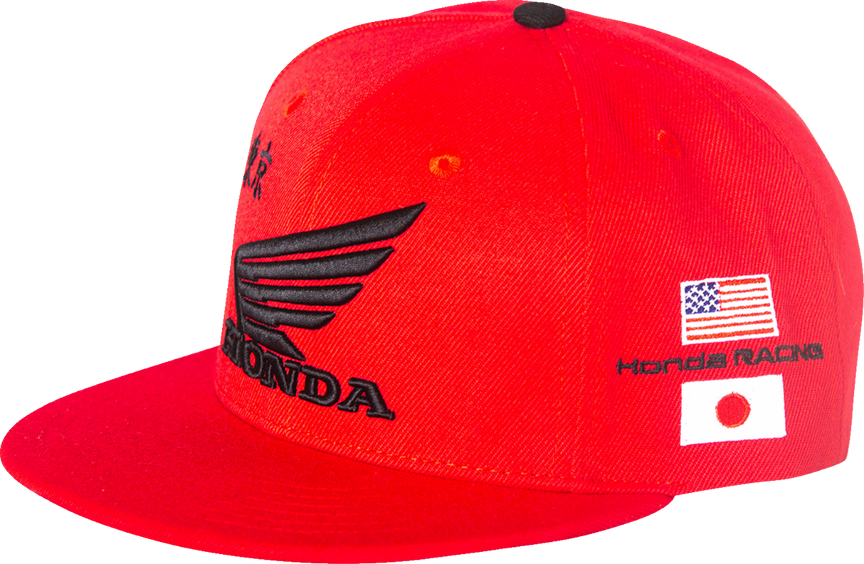 Honda Factory Hat - Red - One Size