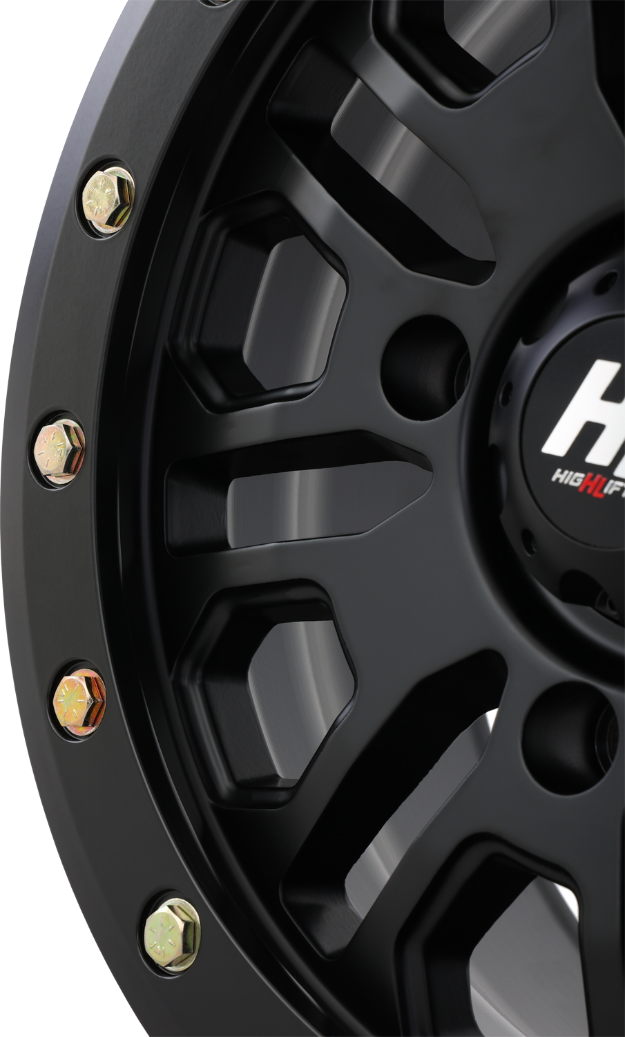 Wheel - HL23 Beadlock - Front/Rear - Matte Black - 15x7 - 4/156 - 5+2 (+38 mm) 1996 - 2024