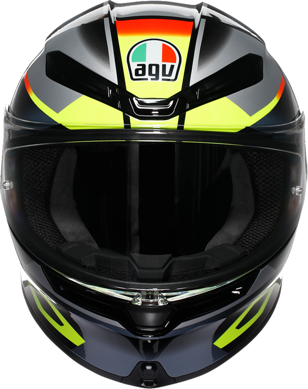 K6 S Helmet - Erazer - Black/Red/Yellow Fluo - XL