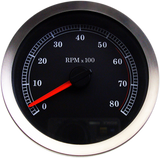 4\" Electronic Tachometer - Black Face 2004 - 2013