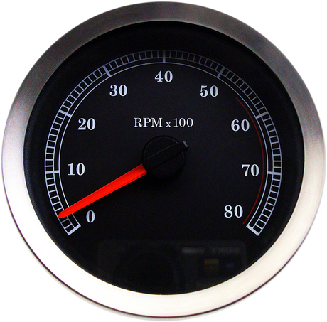 4\" Electronic Tachometer - Black Face 2004 - 2013