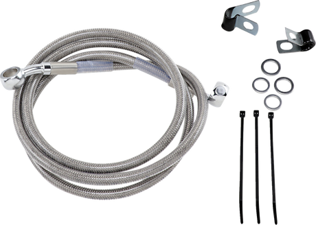 Brake Line - Front - +4\" - Stainless Steel 1999 - 2007