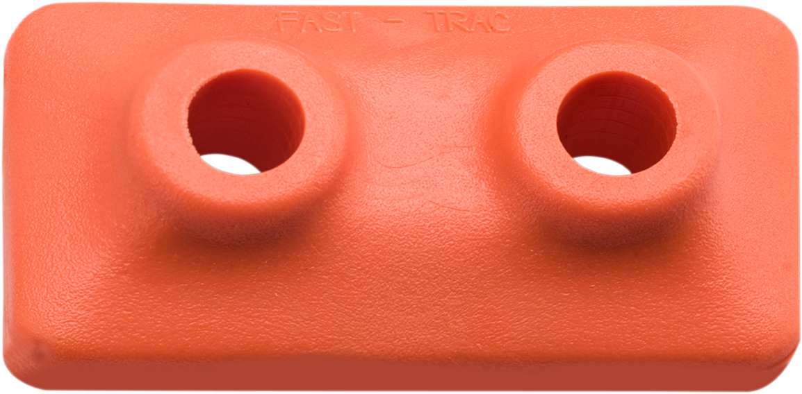 Extra Large Backer Plates - Orange - Twin - 48 Pack