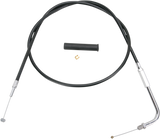 Black Vinyl Throttle Cable - 48\" 1971 - 1980