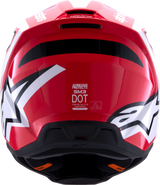 SM3 Helmet - Heat - Gloss Red/White/Black - Small