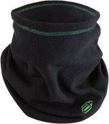 Fleece Neck Warmer - Black/Green