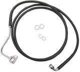 Brake Line - Front (Upper) - Black - +8\" 2015 - 2022