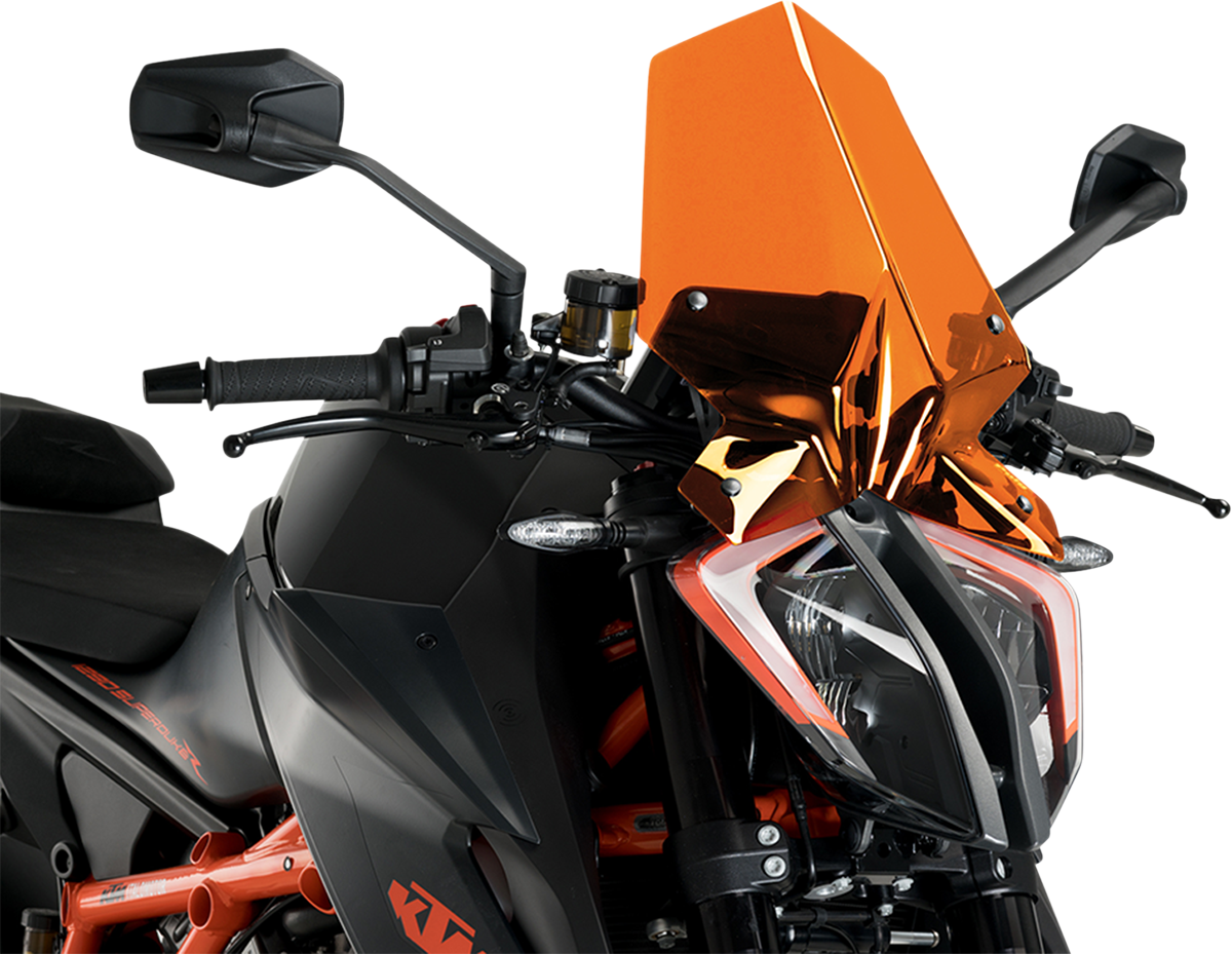 New Generation Windscreen - 16-1/4\" - Orange - 1290 Super Duke R 2020 - 2023