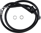 Brake Line - +8\" - Black - \'18-\'22 Softail 2018 - 2023