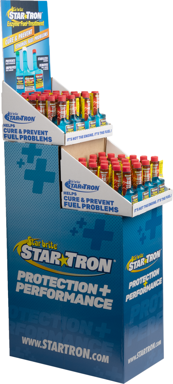 Enzyme Fuel Treatment - 8 U.S. fl oz Each - 48 Pack with Display