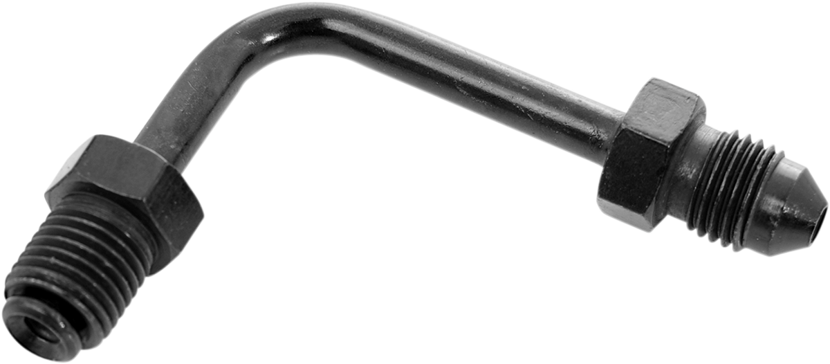 Tube Adapter - 90° - Short - Black