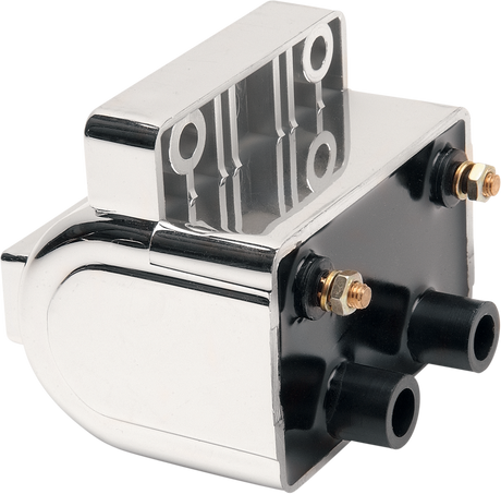 Dual-Fire Ignition Coil - Chrome - Harley Davidson 1970 - 2006