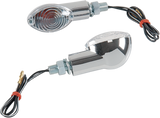 Ultra Mini Marker Lights - Chrome/Clear