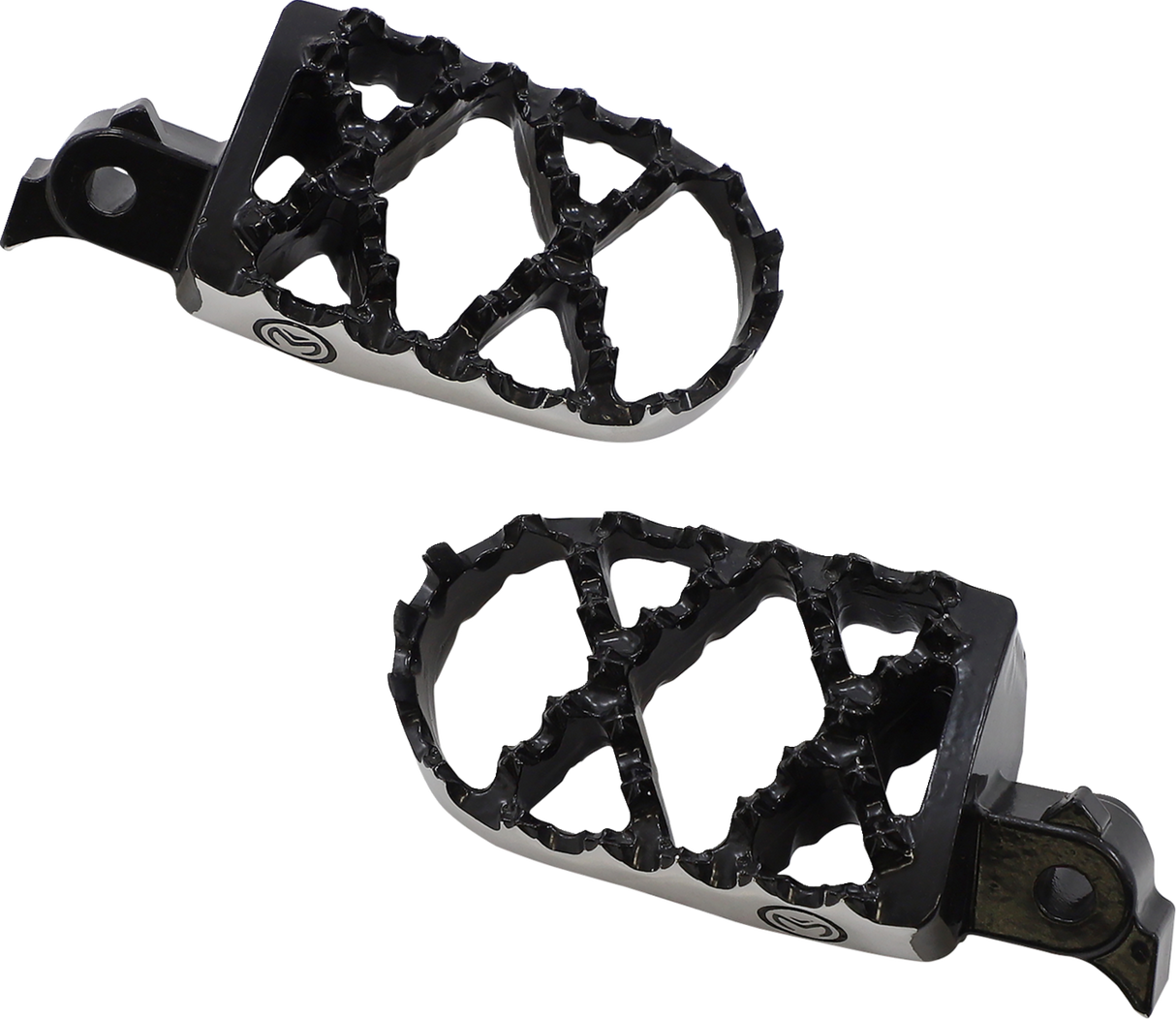 Hybrid Footpegs - 1/2\" Offset - Honda/Kawasaki 1987 - 2025