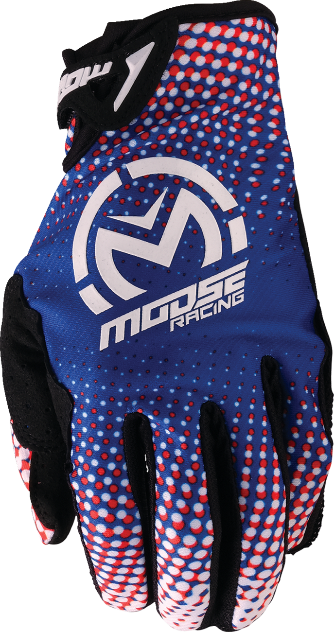 SX1™ Gloves - Red/White/Blue - XL