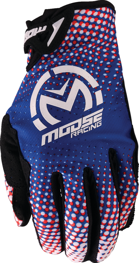 SX1™ Gloves - Red/White/Blue - Small