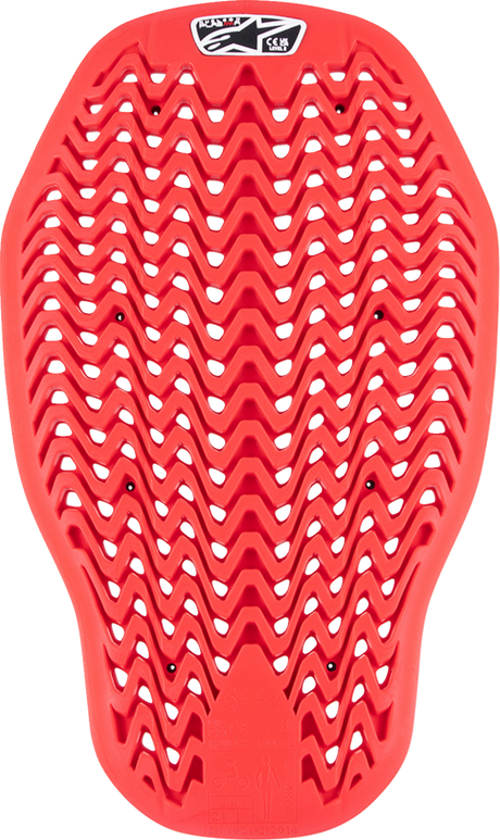 Nucleon Plasma Back Protector Insert - Red/Black - Small