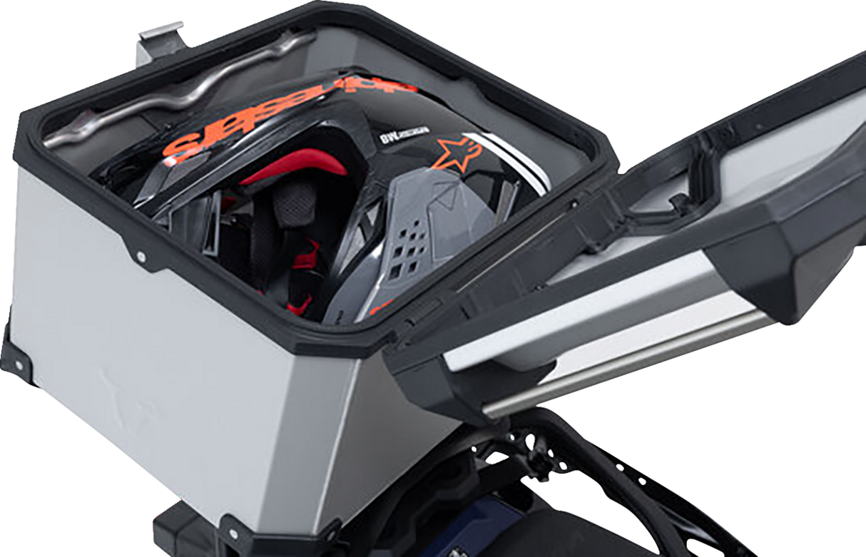 TRAX ADV Top Case System - Silver - Aprilia Tuareg 660 \'22-\'24 2022 - 2024