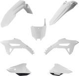 5 Piece Replica Body Kit - Black/White - CRF 250R/450R 2021 - 2024