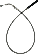 EZ Install Upper Clutch Cable - FLTR/FLHX \'21-\'23 - +2\" - Braided 2021 - 2023