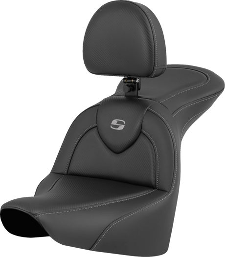 RoadSofa™ Seat - Carbon Fiber - with Driver Backrest - FLFB/FXBR \'18-\'24 2018 - 2024