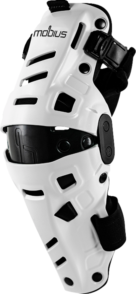 X8H Hybrid Knee Support - White/Black - L/XL