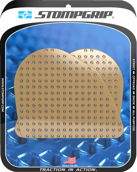 Traction Pad Tank Grips - Volcano - Clear - DesertX 2022 - 2025