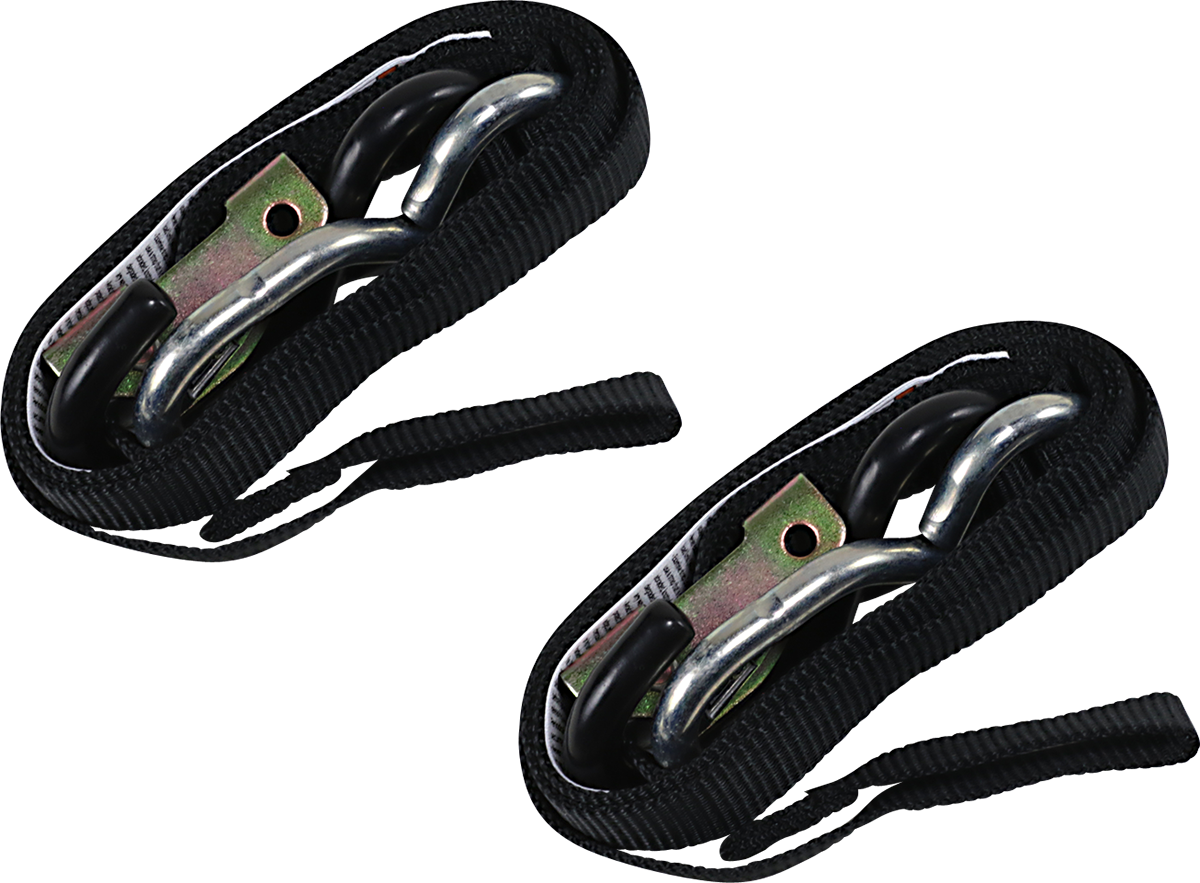 Tie-Downs - 1\" x 5-1/2\' - Black