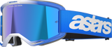 Vision 5 Goggle - Blaze - Blue - Blue Mirror Lens