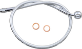 Brake Line - 12mm-35° - 24\" - Sterling Chromite II