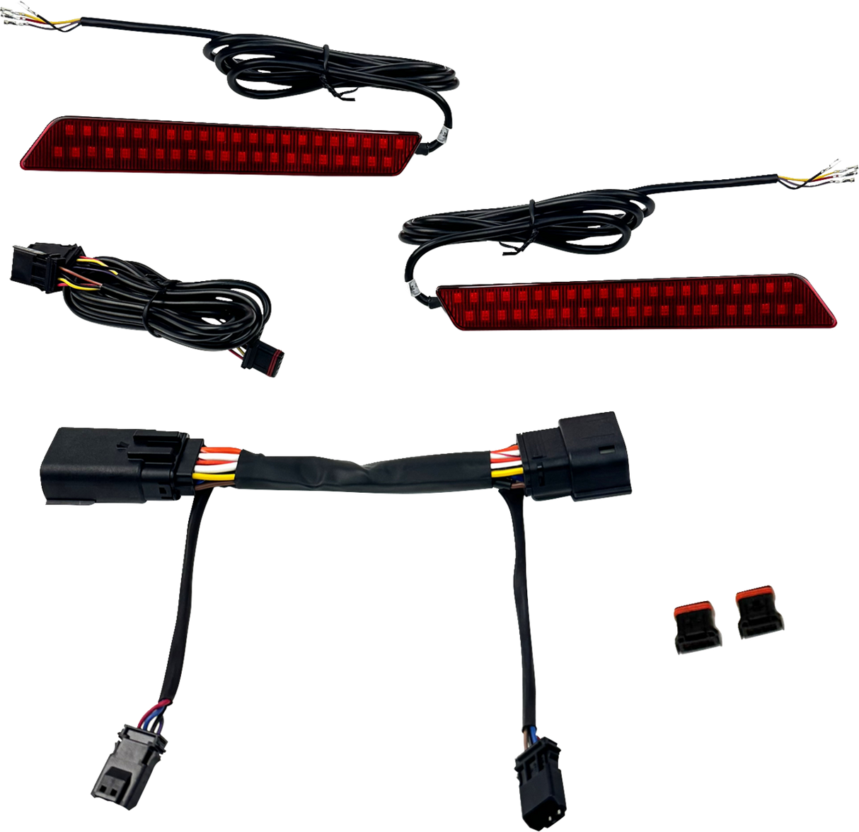 LED Latch Lights - Saddlebag - Red Lens 2023 - 2024