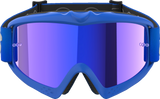 Youth Vision Goggle - Blaze - Blue - Blue Mirror Lens