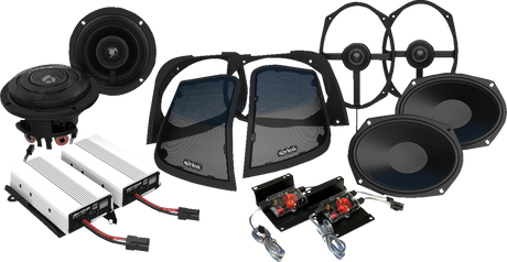 Amplifer/Speaker Kit - Fairing - Saddlebag w/Cut In 2014 - 2024