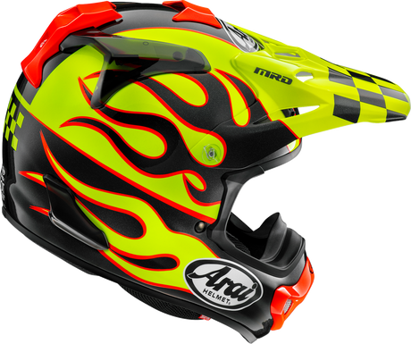 VX-Pro4 Helmet - Flame - Yellow - XS