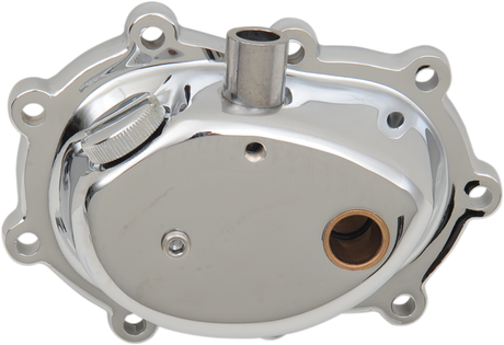 Transmission End Cover - Chrome - \'36-\'86 Big Twin 1936 - 1986