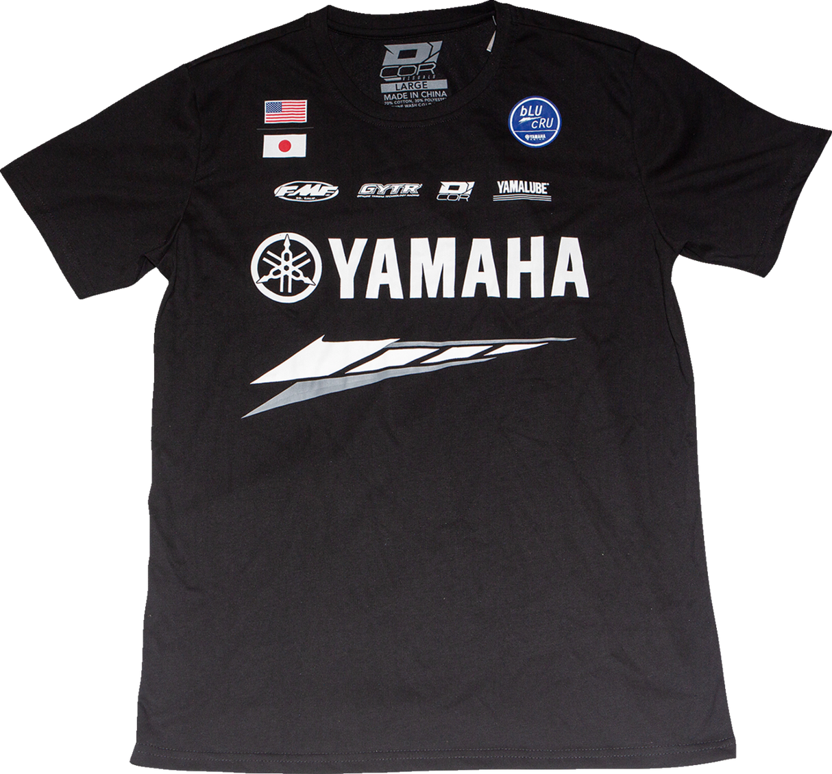 Yamaha Factory T-Shirt - Black - Large