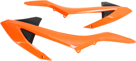 Radiator Shrouds - Orange/Black 2016 - 2019