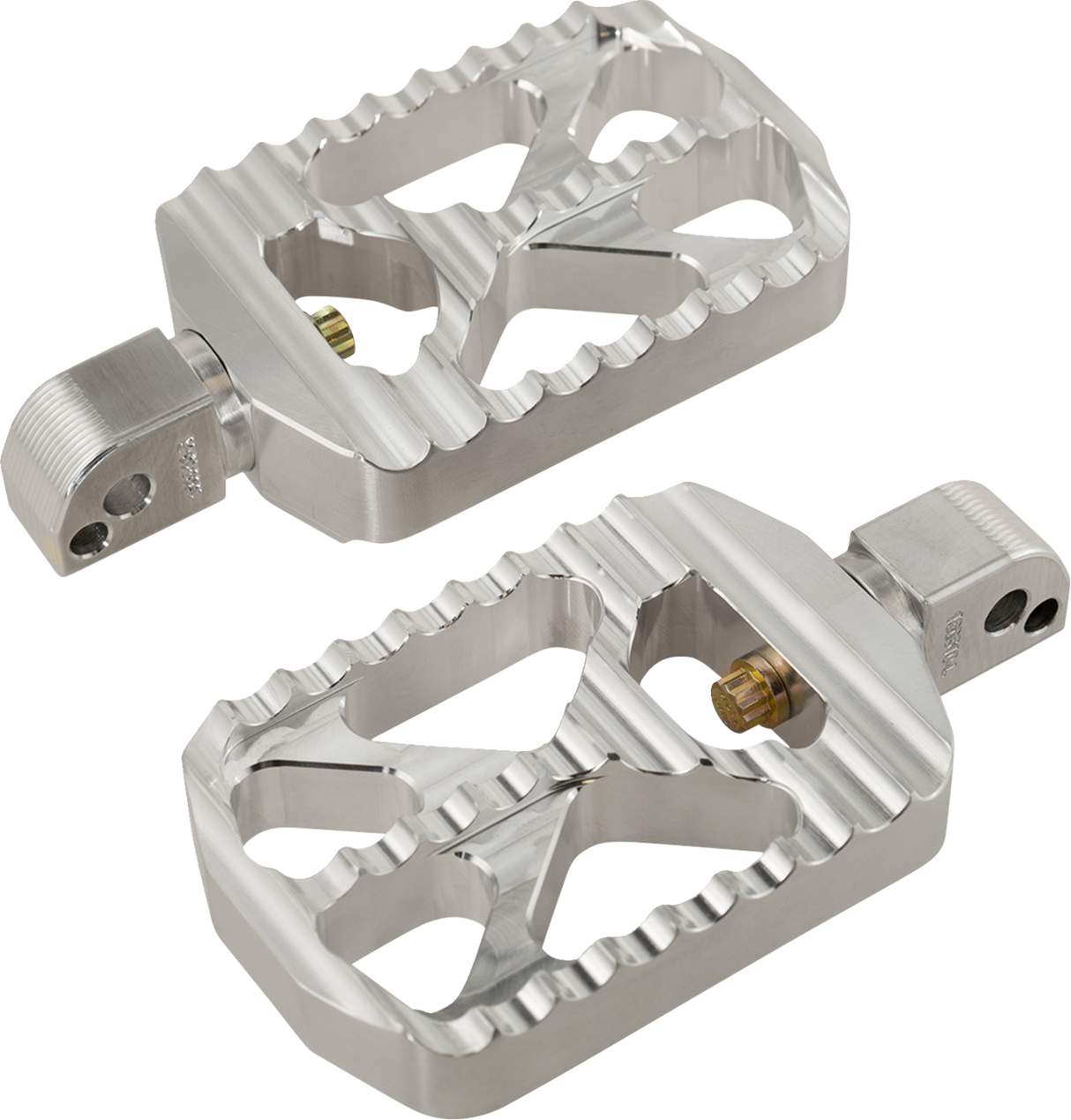Bear Claw Footpegs - Silver - Harley-Davidson 2018 - 2023