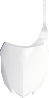 Front Number Plate - White 2013 - 2016